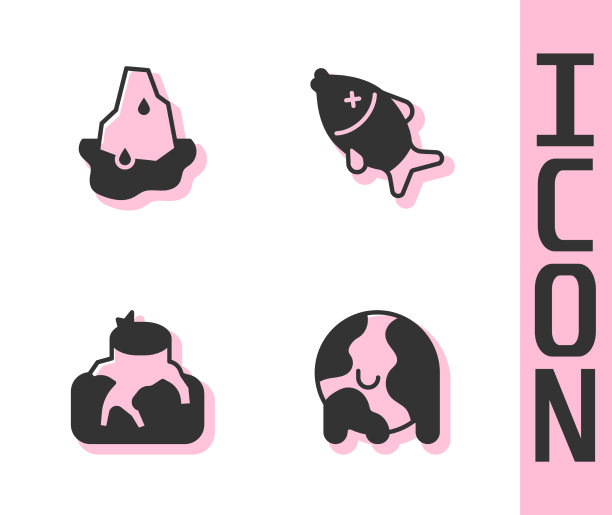 设定全球变暖，冰川融化，森林砍伐图片下载