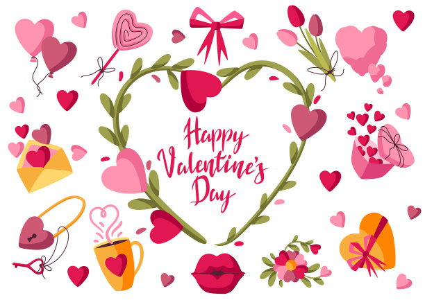 情人节贺卡节日快乐图片下载