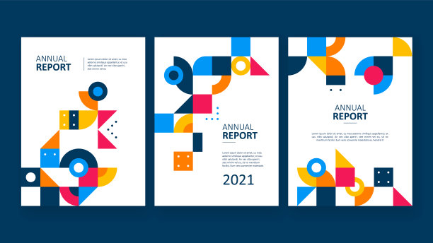 组合几何抽象设计向量集。图片下载