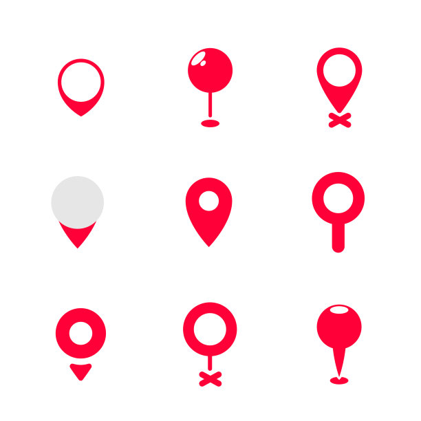 一套GPS引脚插图图片下载