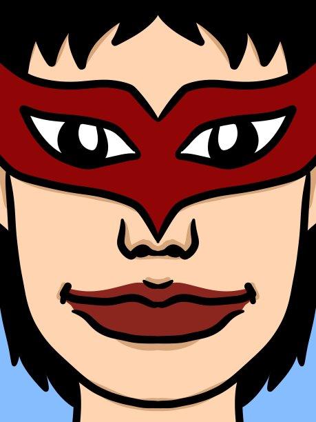 可爱卡通人脸图片下载