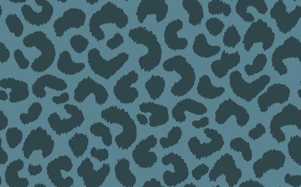 抽象现代豹纹无缝拼接。动物的背景。为印刷，卡片，明信片，织物，纺织的绿色装饰矢量股票插图。现代装饰的风格化皮肤图片下载