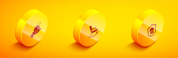 用针织针固定等距纱线球图片下载