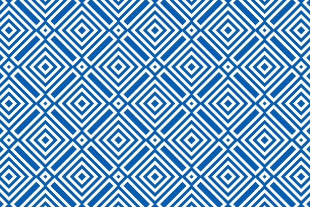 简单的几何图案在希腊国旗的颜色图片下载