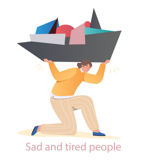 累了员工的概念图片下载