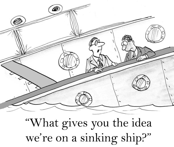 正在下沉的船图片下载