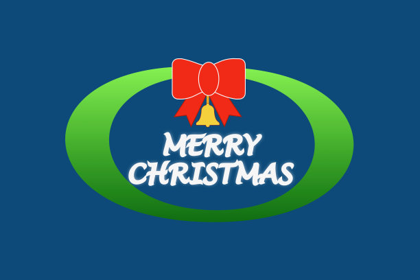 圣诞花环图片下载