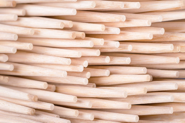 竹制寿司条或筷子背景图片下载