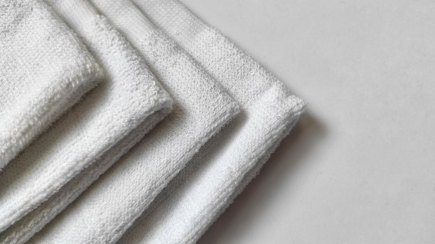 白色的毛巾图片下载
