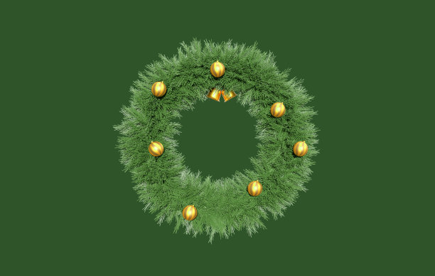 圣诞花环图片下载