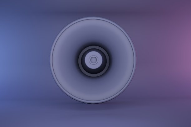 扩音器3 d图标图片下载