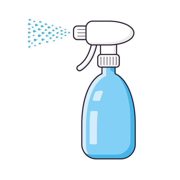 清洁喷雾瓶或消毒剂图片下载