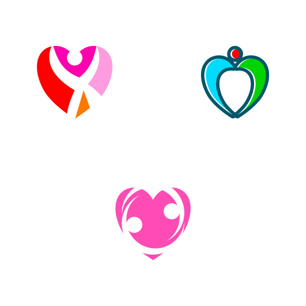 集爱的人符号设计模板元素图片下载