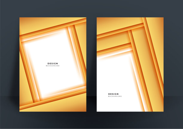 豪华现代金白色抽象封面背景图片下载