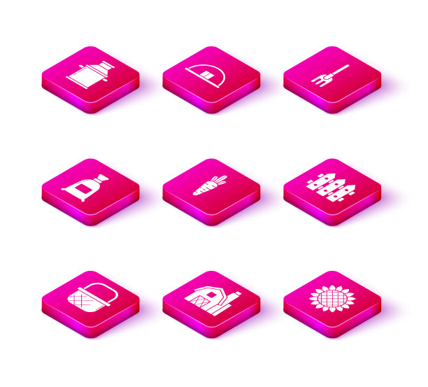 集购物篮农家概念袋图片下载