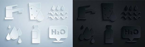 设置瓶子的水波与水滴图片下载