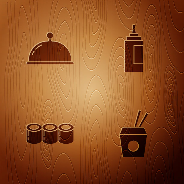 设置亚洲面条和筷子覆盖图片下载