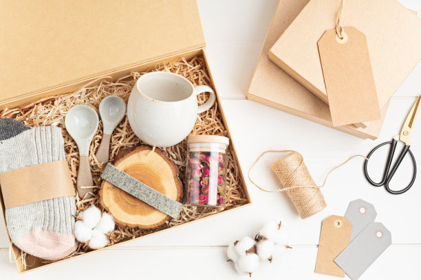 准备护理包，季节性礼品盒用塑料免费，零废品。图片下载