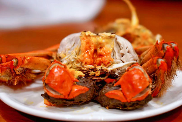 美味的阳澄湖大闸蟹图片下载