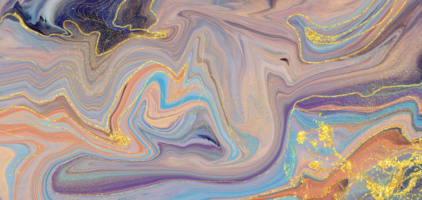 渐变唯美鎏金背景素材图片