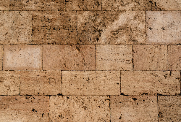 由石块砌成的纹理墙图片下载