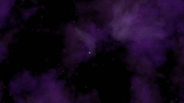 夜空繁星满天，美丽的星空中有一个星云。抽象的背景与星星、空间。图片下载