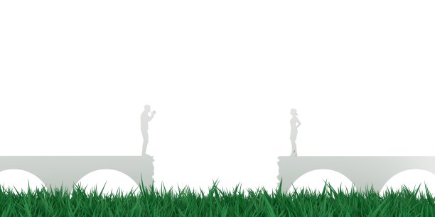 男人让女人回到他身边。图片下载