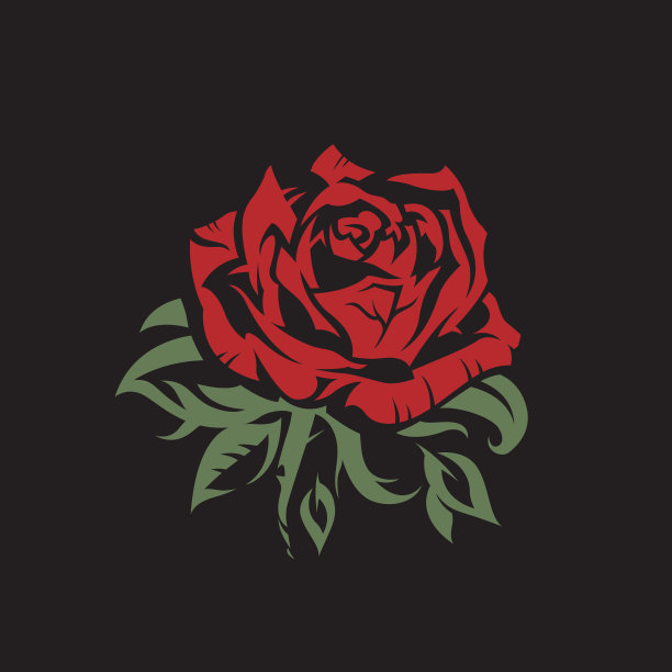 玫瑰花蕾的形象图片下载