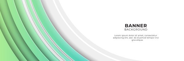 抽象宽横幅背景与几何形状，条纹，波浪，和技术数字元素图片下载