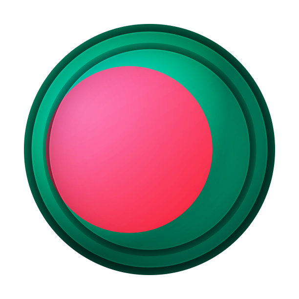 玻璃球与孟加拉国国旗。圆球，模板图标。国家的象征。光滑的现实球，三维抽象矢量插图突出在一个白色的背景。大泡沫图片下载