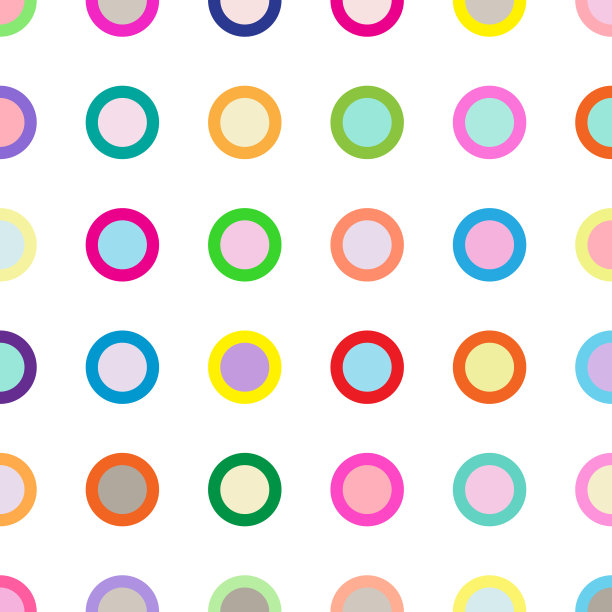 在白色背景上的多颜色保龄球形状图片下载