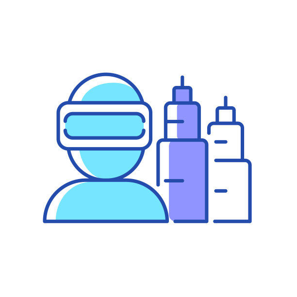 VR用于项目规划的RGB彩色图标图片下载