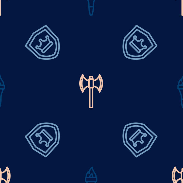 设置线火炬火焰盾与冠图片下载