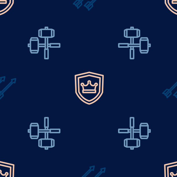 设置线中世纪箭交叉战斗锤图片下载