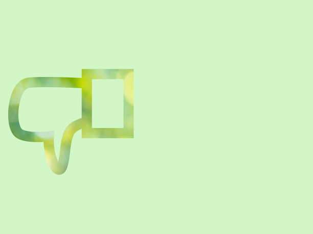 插图描绘了一个坏按钮的简单图标轮廓图片下载