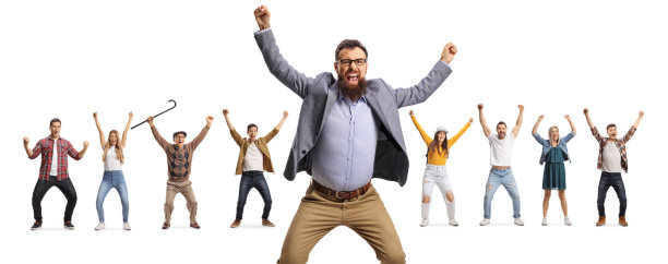 有胡子的男人，有年轻人，也有老年人图片下载