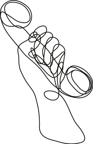 手握着古老的电话线路图片下载