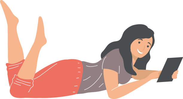 女人使用平板电脑图片下载