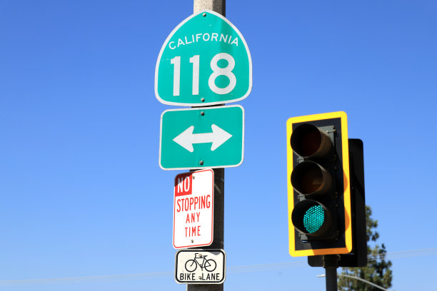 加州118号国道-摩尔帕克，加州图片下载