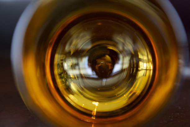 关闭橙色玻璃的视觉效果或背景图片下载