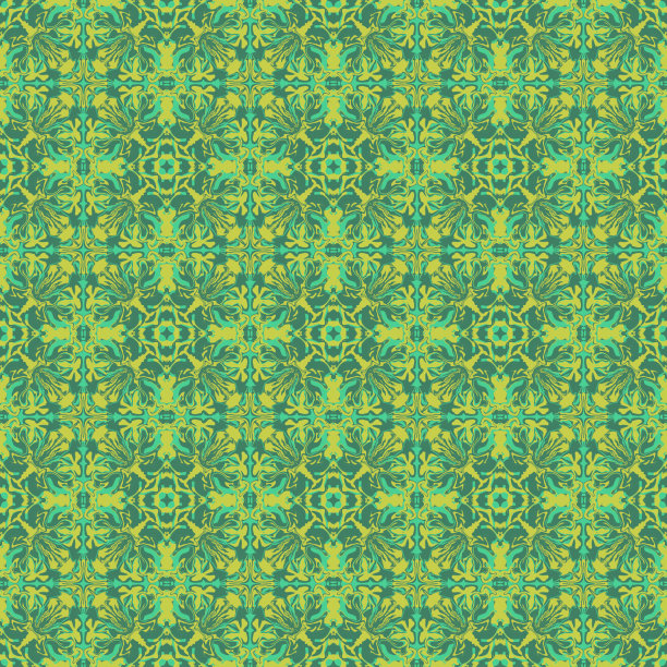 抽象万花筒色彩斑斓的无缝图案。图片下载