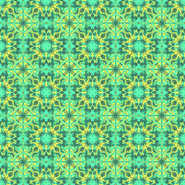 抽象万花筒色彩斑斓的无缝图案。图片下载