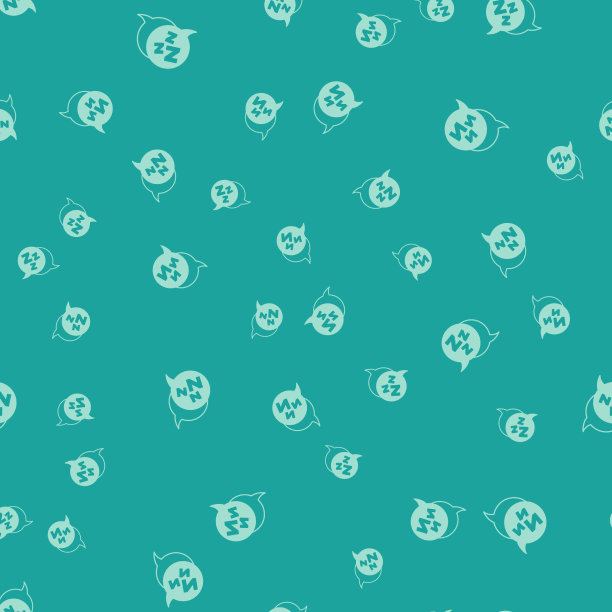 绿色休眠图标隔离无缝模式上图片下载