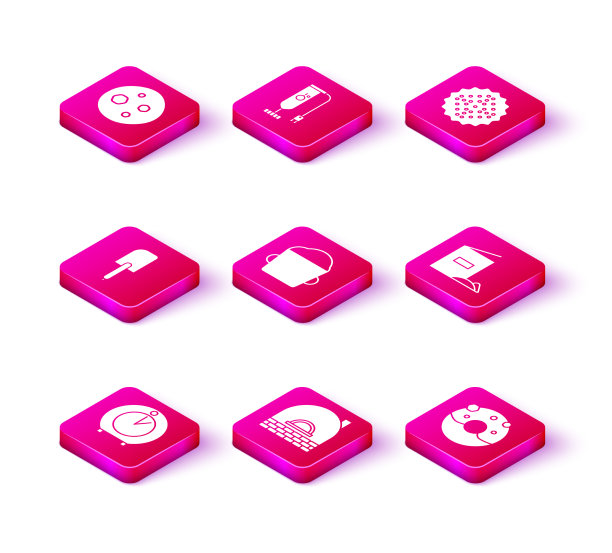 设置厨房计时器、砖炉、抹刀、面包房图片下载