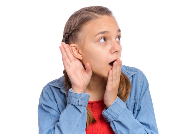 女孩的情绪和信号图片下载