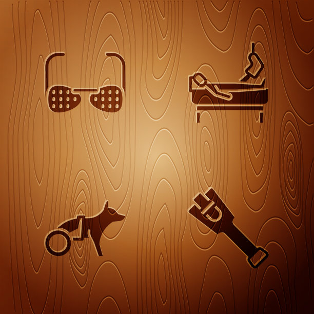 安装假肢盲人眼镜狗轮椅图片下载