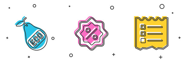 设置健康有机梨折扣百分比标签和图片下载