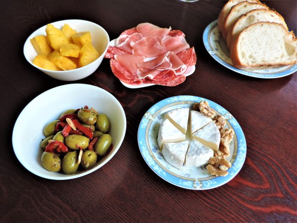 开胃菜。自制的。即食。图片下载