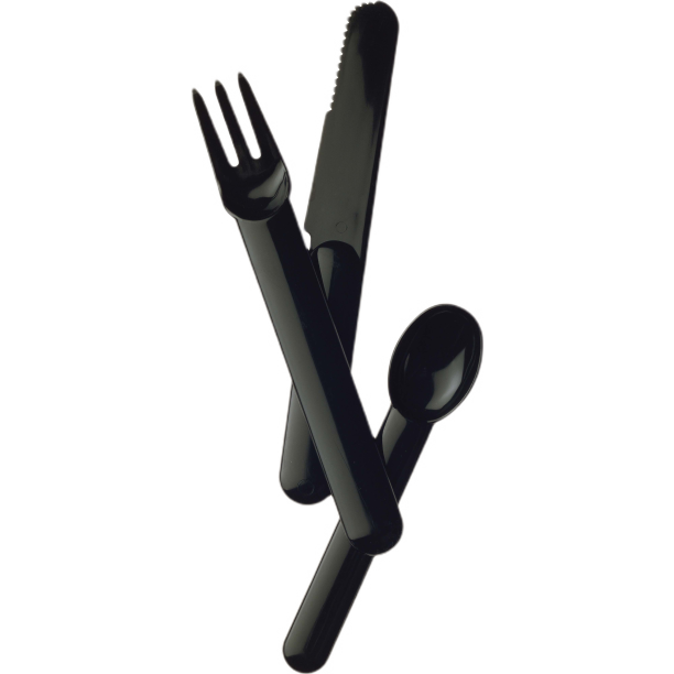 黑色的刀叉勺图片下载