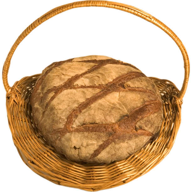篮子里的面包图片下载